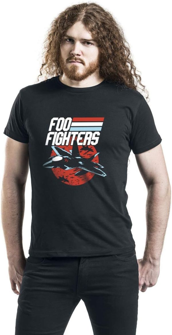 Foo Fighters Men’s Jets Slim Fit T-Shirt