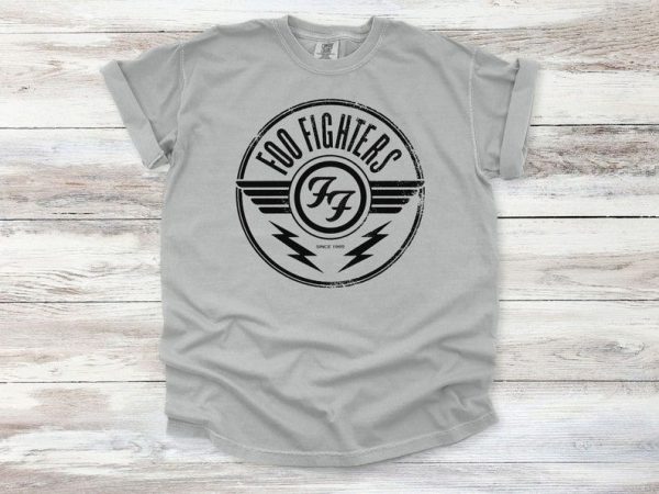 Foo Fighters Shirt, 90’S Rock Band Shirt, Dave Grohl Shirt, Foo Fighters Rock Band Merch