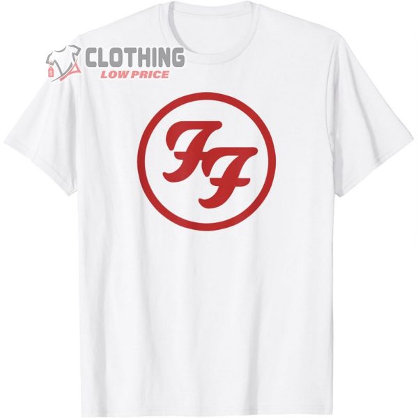 Foo Fighters Short Sleeve Red Circle Logo T-Shirt