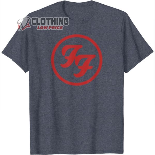 Foo Fighters Short Sleeve Red Circle Logo T-Shirt