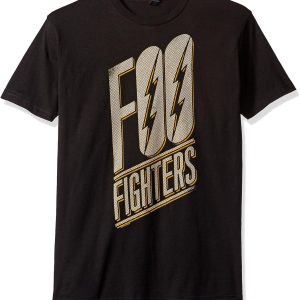 Foo Fighters Slanted Logo Mens Soft T Shirt