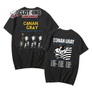 Found Heaven On Tour 2024 Merch, Conan Grey Tour Dates 2024 Shirt, Found Heaven On 2024 Concert T-Shirt