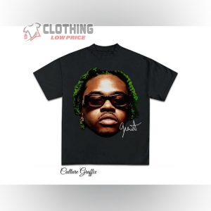 Gunna Rap Shirt Tee, Vintage Rap Tee Gunna Hip Hop Graphic Print T-Shirt