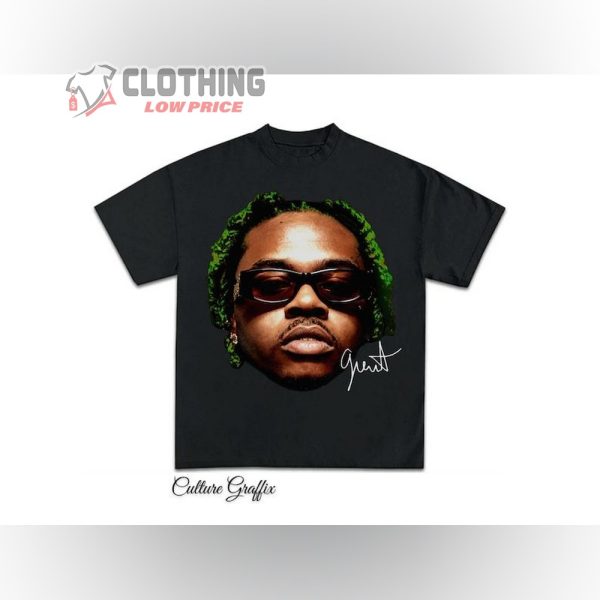 Gunna Rap Shirt Tee, Vintage Rap Tee Gunna Hip Hop Graphic Print T-Shirt