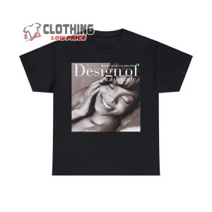 Janet Jackson Design Of A Decade Unisex Heavy Cotton Tee 3