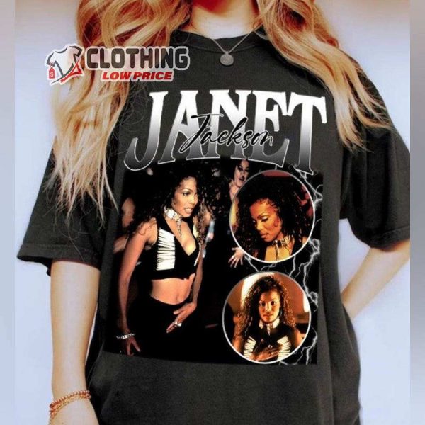 Janet Jackson Music T Shirt, Unisex Shirt, Janet Jackson Pop Music