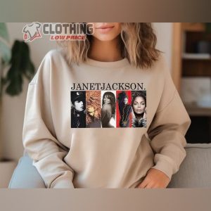 Janet Jackson T Shirt, Janet Jackson Music Tour 2024 Sweatshirt