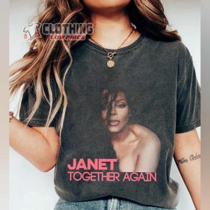 Janet Jackson Together Again Tour 2024, Janet Jackson Vintage Shirt, Janet Jackson Gift Love Fans