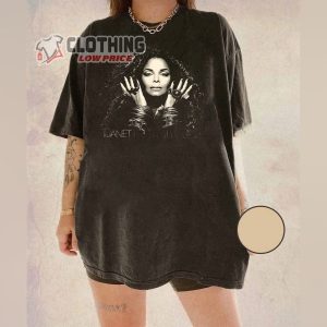 Janet Jackson Together Again Tour Shirts Janet Jackson Vintage Music Hip Hop Tshirt 4 1