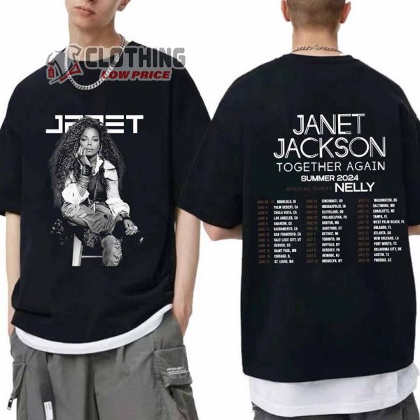 Janet Jackson Tour 2024., Music Tour 2024 Shirt Sweater