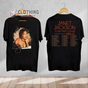 Janet Jackson Vintage T-Shirt, Janet Jackson Nelly Shirt, Janet Jackson Tour 2024 Shirt