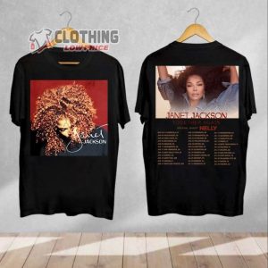 Janet Jackson Vintage T-Shirt, Janet Jackson Together Again Shirt, Janet Jackson Tour 2024 Shirt