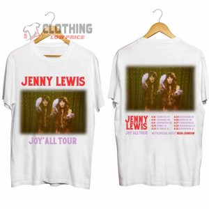 Jenny Lewis Tour 2024 Setlist Merch Joy'All Ball Tour 2024 Shirt Jenny Lewis 2024 Concert With Special Guest Dean Johnson T Shirt 2