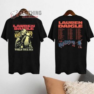 Lauren Daigle World Tour 2024 Merch, Lauren Daigle Fan Gift, The Kaleidoscope Tour Lauren Daigle 2024 T-Shirt