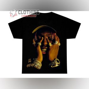 Lil Yatchy T-Shirt  Rap Tee Graphic Hip Hop Vintage Style  Retro 90S Shirt