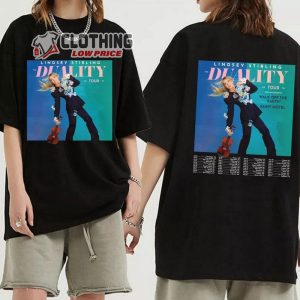 Lindsey Stirling Duality Tour 2024 Merch, Lindsey Stirling Shirt, Walk Off The Earth, Saint Motel Shirt, Lindsey Stirling T-Shirt