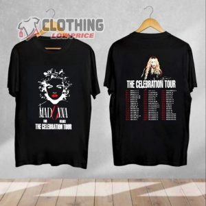 Madonna Tour Merch, Madonna The Celebration 2024 Tour Shirt, Madonna Fan Gifts, The Celebration Tour Merch, Madonna Merch