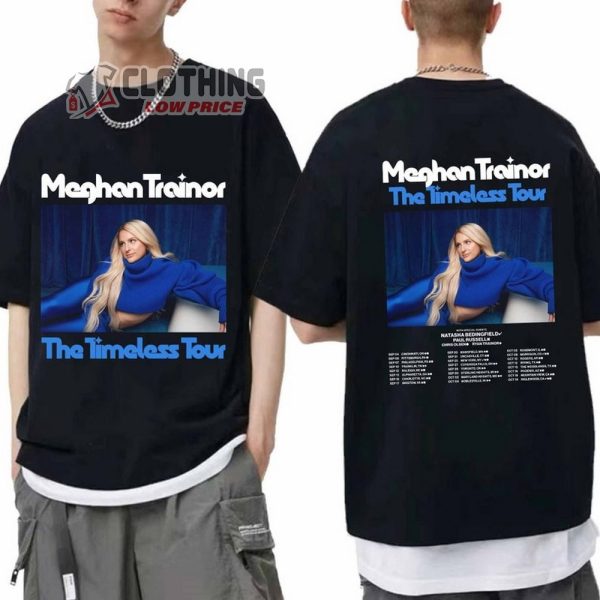 Meghan Trainor Tour 2024 Merch, The Timeless Tour 2024 Shirt, Meghan Trainor Tour 2024 Las Vegas T-Shirt Sweatshirt