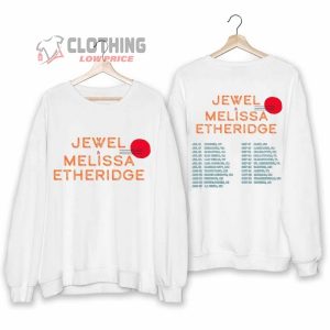 Melissa Etheridge Tour 2024 Merch, Jewel Tour 2024 Shirt, Jewel And Melissa Etheridge 2024 Tour SweatShirt