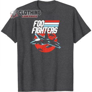 Merch Foo Fighters Fighter Jet Music Tour 2024 T Shirt 1