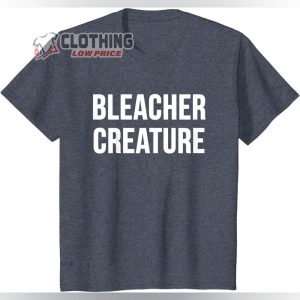 New York Baseball Shirt Sports Fan BLEACHER CREATURE T shirt T Shirt 3