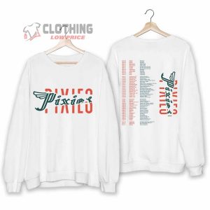 Pixies 2024 Concert Merch Pixies Band Fan Gift Pixies Band World Tour 2024 SweatShirt