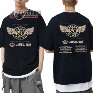 REO Speedwagon Live In Concert 2024 Merch REO Speedwagon 2024 Tour Shirt REO Speedwagon 2024 Tour Tickets T Shirt