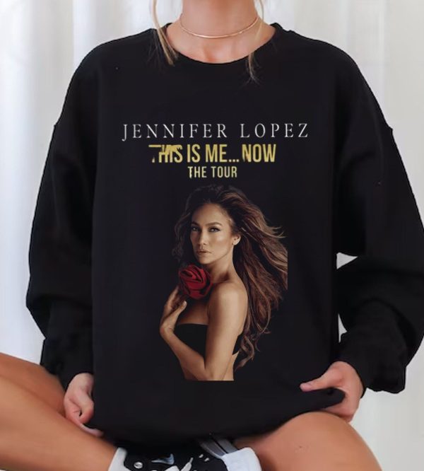 Retro Jennifer Lopez 2024 Tour T- Shirt, Jennifer This Is Me Now Sweatshirt, Jennifer Lopez Album Merch