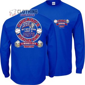 Smack Apparel Bleacher Bums T-Shirt for Chicago Baseball Fans