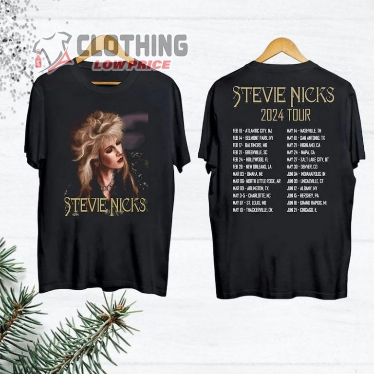 Stevie Nicks Announces New 2024 Concert Dates Shirt, Stevie Nicks