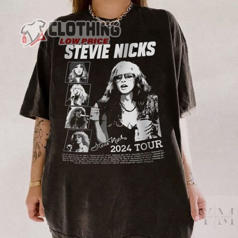 Stevie Nicks Announces New 2024 Concert Dates Shirt, Stevie Nicks