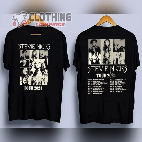 Stevie Nicks Tour 2024 Setlist Shirt, Stevie Nicks Backup Singers T- Shirt, Stevie Nicks New Orleans Merch