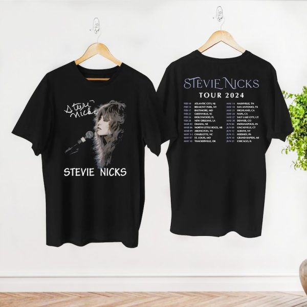 Stevie Nicks Tour 2024 Tickets Shirt, Stevie Nicks Tour Setlist Shirt, Stevie Nicks Tour Dates Merch