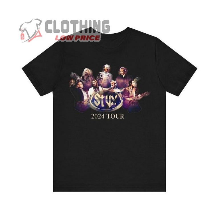 STYX Band And Foreigner Band Tour 2024 Merch, STYX Band And Foreigner