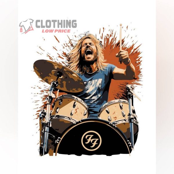 Taylor Hawkins, Foo Fighters Shirt