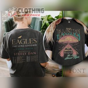 The Eagles 2024 Tour Shirt, Eagles Long Goodbye Tour 2023 Shirt, The Eagles Band Shirt
