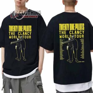 Twenty One Pilots Band Merch Twenty One Pilots Lyrics Twenty One Pilots Band Tour Dates 2024 T Shirt