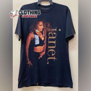 Vintage 90S Janet Jackson World Tour 2024 T Shirt 1