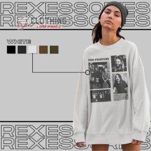 Vintage Foo Fighters Sweatshirt, Gift For Women And Men