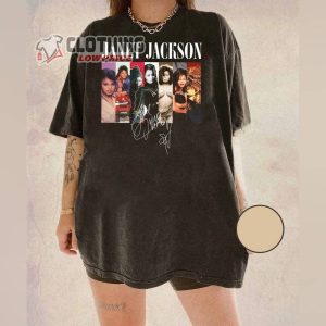 Vintage Jackson Music Tour Shirt 2024 Janet Jackson Summer Music Tour 2024 Janet Jackso 3
