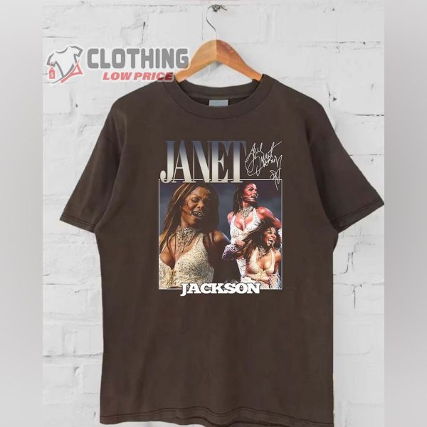 Vintage Janet Jackson T Shirt, Janet Jackson Retro 90S Tshirt, Janet Jackson Fan Gifts Men Women