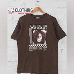 Vintage Janet Jackson Tshirt Janet Jackson Merch Janet Jackson Fan Gifts Men Women 1