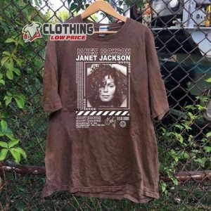 Vintage Janet Jackson Tshirt Janet Jackson Merch Janet Jackson Fan Gifts Men Women 4