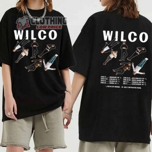 Wilco 2024 Summer Tour Dates Merch Wilco 2024 Tour Wilco 2024 Tour Tickets T Shirt