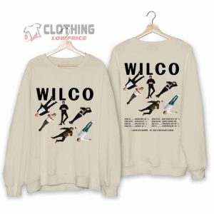 Wilco Band Merch Wilco 2024 Concert Shirt Wilco Tour Dates 2024 SweatShirt