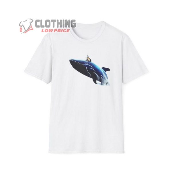 Wizard On A Whale Grunge T-Shirt