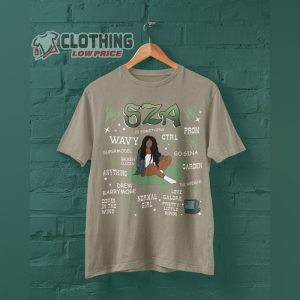 Sza Lana Saturn Shirt, Sza Sos Tour 2024 Shirt, Sza Merch, Sza Fan Gift