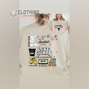 Luke Combs Western Graphic Tee, Luke Combs Merch, Country Music Tee, Luke Combs Fan Gift