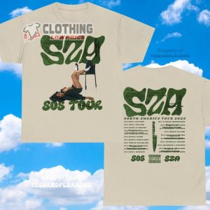 Sza Sos Album Graphic Tee, Sza Sos Tour 2024 Shirt, Sza New Album, Sza Merch, Sza Fan Gift