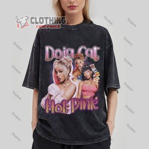 Doja Cat Pink Tour T-Shirt, Doja Cat Merch, Doja Cat Fan Shirt, Doja Cat Tee Gift